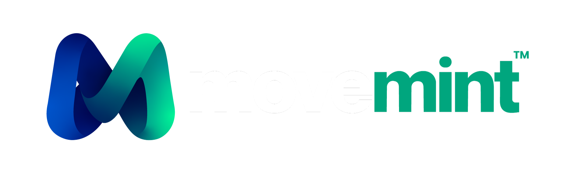 Horizontal Dark Mode Transparent with TM